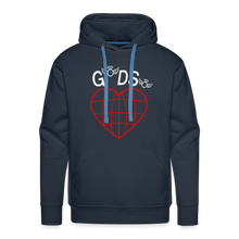 Load image into Gallery viewer, For God So Loved the World Unisex Premium Hoodie - Dark - navy