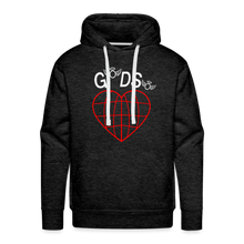 Load image into Gallery viewer, For God So Loved the World Unisex Premium Hoodie - Dark - charcoal grey