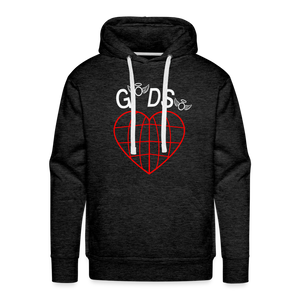 For God So Loved the World Unisex Premium Hoodie - Dark - charcoal grey