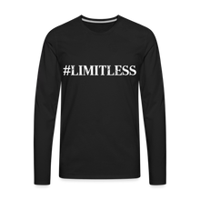 Load image into Gallery viewer, LIMITLESS Unisex Long Sleeve T-Shirt - Dark - black