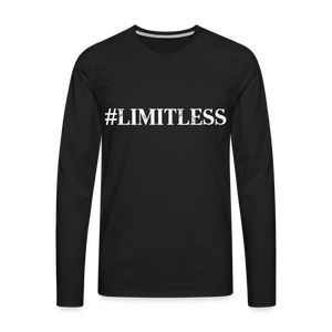 LIMITLESS Unisex Long Sleeve T-Shirt - Dark - black