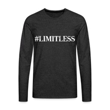 Load image into Gallery viewer, LIMITLESS Unisex Long Sleeve T-Shirt - Dark - charcoal grey