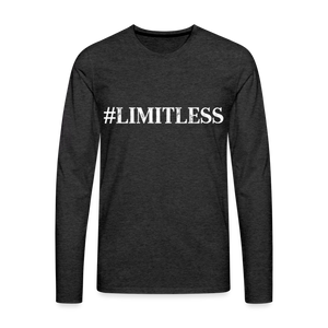 LIMITLESS Unisex Long Sleeve T-Shirt - Dark - charcoal grey